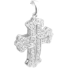 Diamond Woven Cross Pendant
