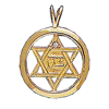 Diamond Star of David Pendant